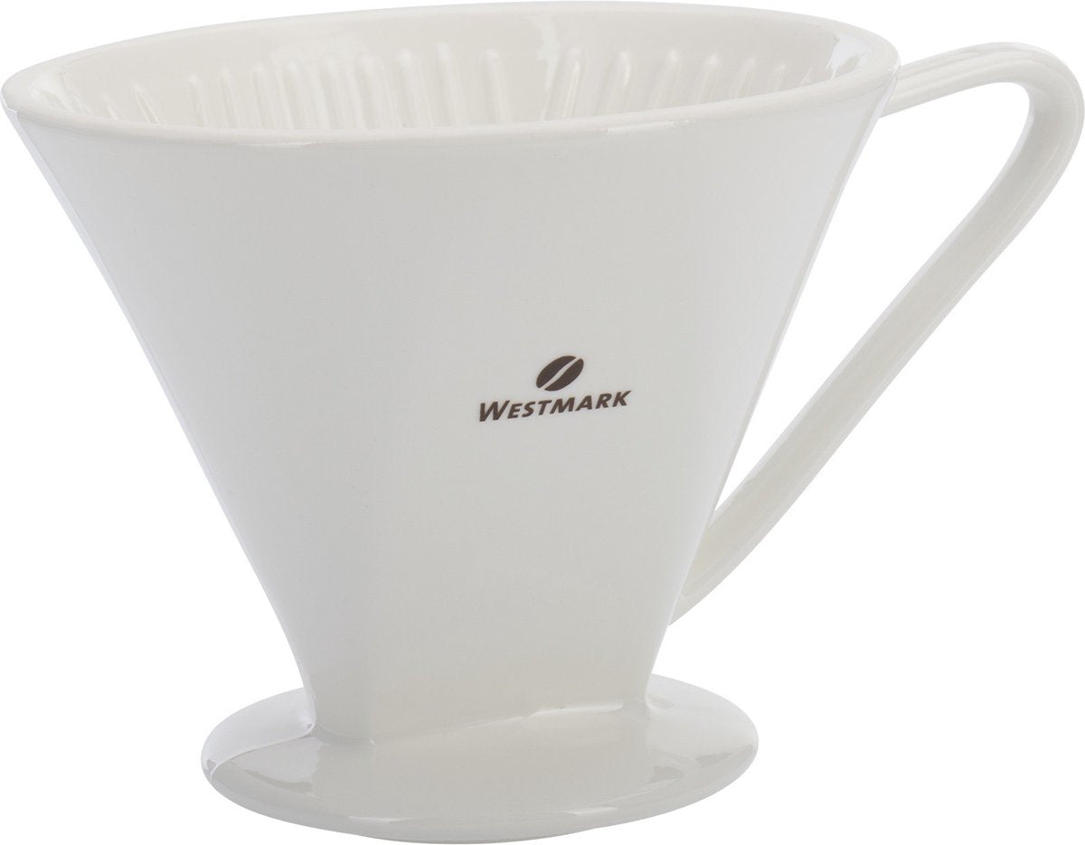 Portafiltro per caffè in porcellana Westmark, dimensione del filtro 6, per un massimo di 6 tazze di caffè, Brasilia, 24492260