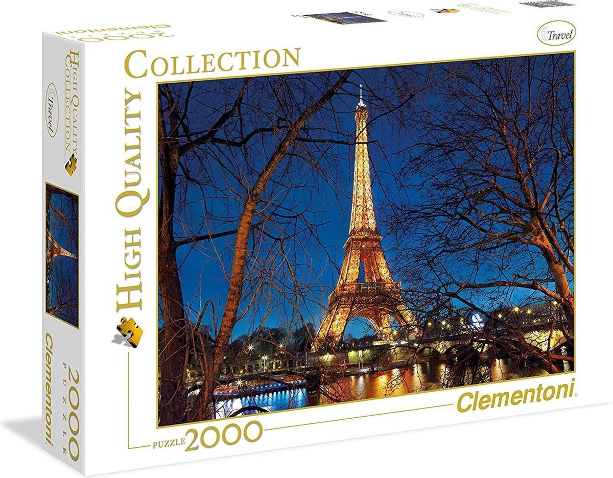 Clementoni legpuzzel parijs - 2000st.