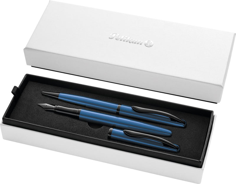 Pelikan jazz nobile eleganza - set regalo - acquamarina