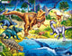 Selecta Larsen Pluzzle Animals - dinosaurs from the chalk era, 57st.