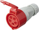 Proplus 5-polige krachtstroom contrastekker - 16a - ip44 - 6400w - 400v