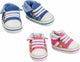Scarpe da bambola blu blu, 30-34 cm