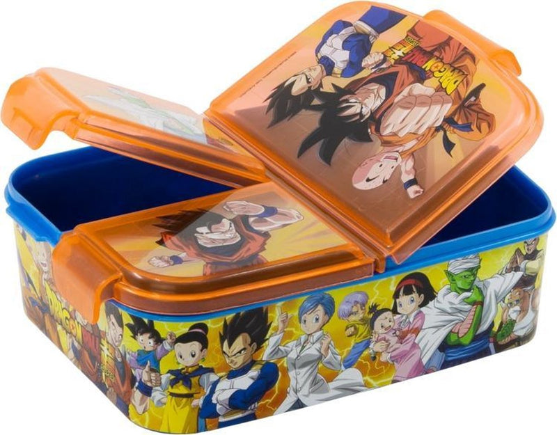 Star dragon ball z - Panera 3 compartimentos 18 x 13 x 6 cm
