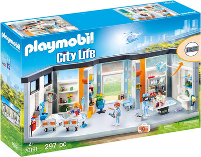 PlayMobil City Life Hospital con diseño