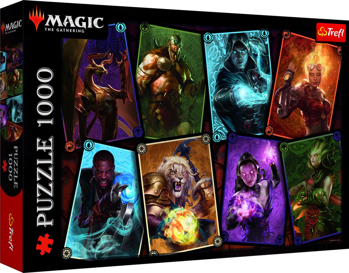 Puzzle Trefl 1000 pezzi magia: il puzzle della raccolta.