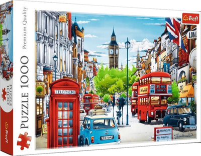 Trefl puzzle Londres - Puzzle de 1000 piezas de la ciudad del Big Ben.