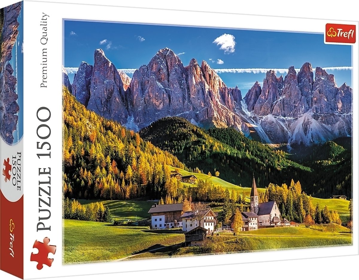 Puzzle Trefl val di funes - 1500 pezzi