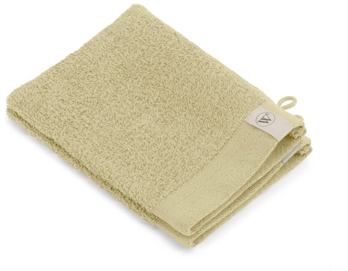 Toallita Walra de algodón suave - amarillo maíz - 2x 16x21