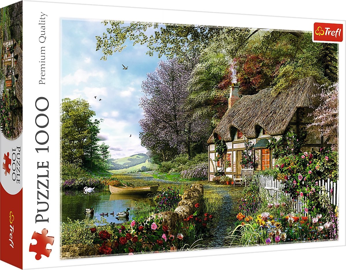 Affascinante puzzle ad angolo Trefl - 1000 pezzi