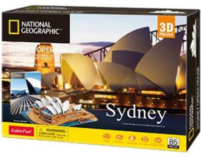 Cúbico Fun 3D Puzzle National Geographic Opera House Sydney