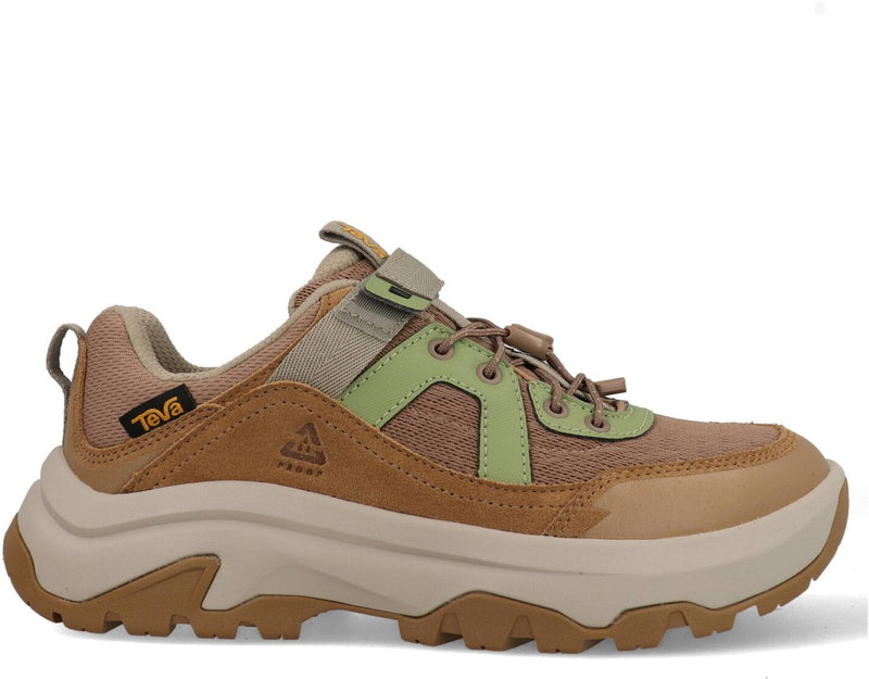 Botas de montaña Teva w Hurricane Daybreaker RP para mujer - marrón - verde