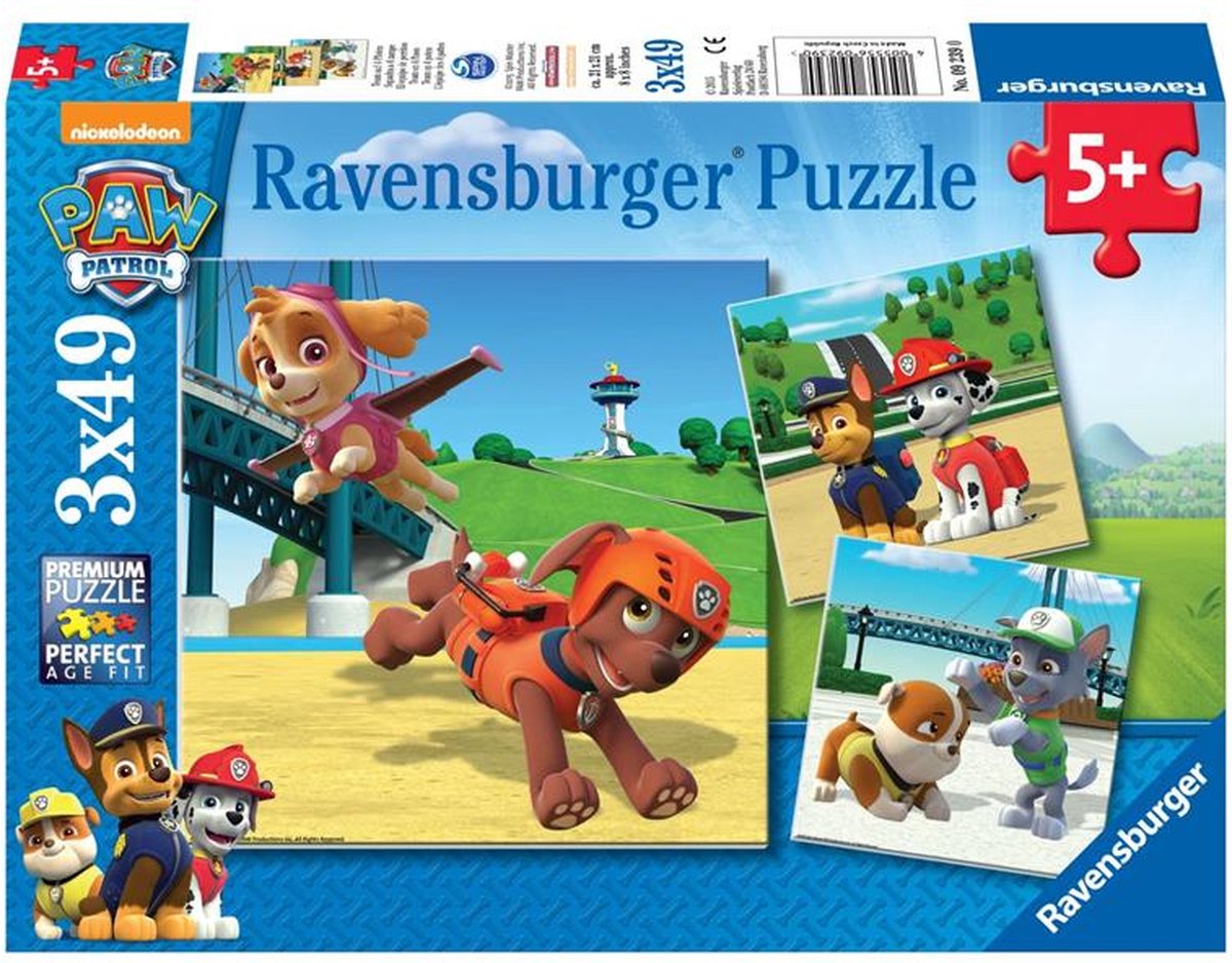 Ravensburger team on 4 legs