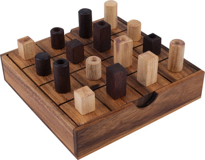 Engelhart Alinia – gioco di strategia in legno – gioco di ragionamento di filotto – gioco da tavolo logico – gioco tattico per 2 giocatori –