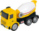 Klein Toys Mercedes Benz Arocs - Hormigonera - Interior y exterior - Amarillo - Escala 1:24 - Juguetes
