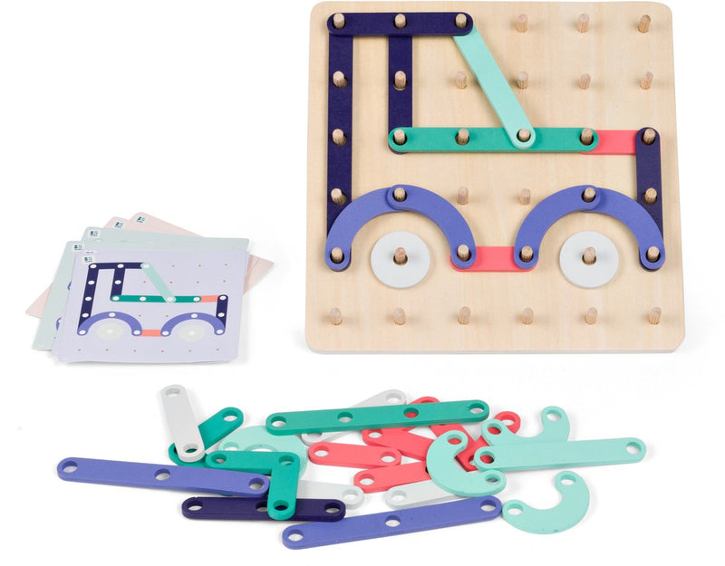 BS Toys Tavola Geografica in Legno - 40 pz.