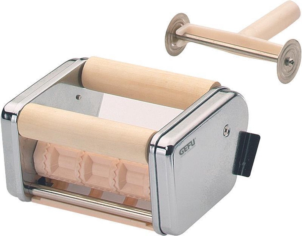 Macchina per pasta Gefu pasta perfetta de luxe – 6 tipi di pasta – inclusi 3 accessori – acciaio inox