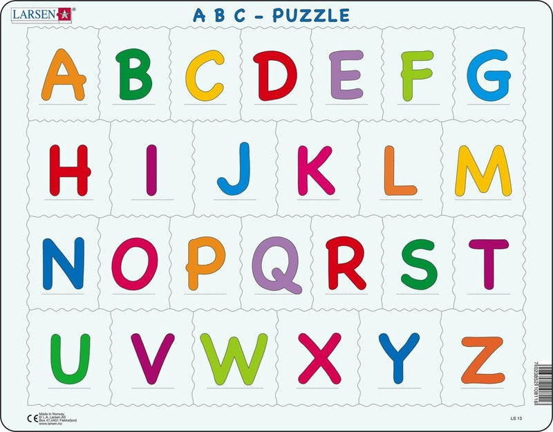 SelectA Larsen Impara a leggere Alfabeto Puzzle, 26st.