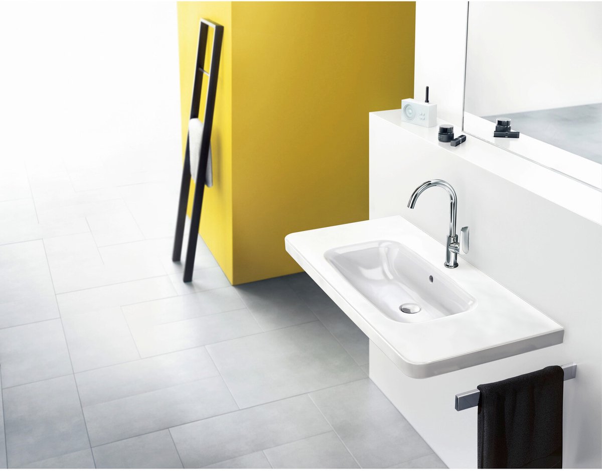 Hansgrohe Logis miscelatore monocomando lavabo 210 - bocca girevole - con piletta - cromo - interasse bocca 154 mm