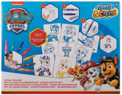 Canenco paw patrol spraypen set