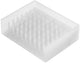 Yamazaki float soap dish silicone - transparent