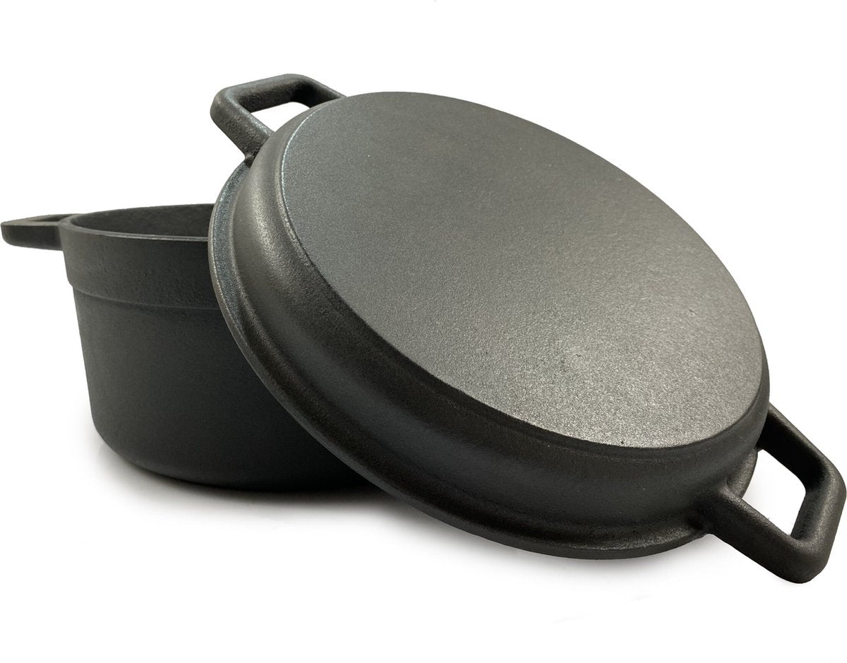 Grill guru dutch oven reversible
