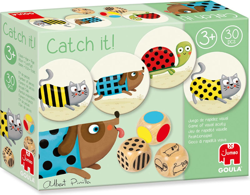 Goula jumbo - - prendilo! - gioco di dadi educativo - da 3 anni