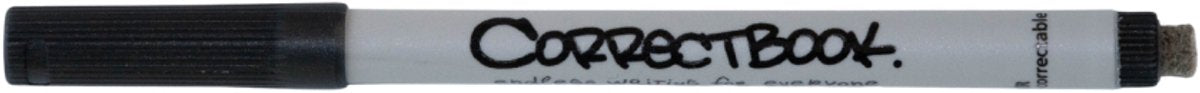 Penna Correctbook - fineliner nero - 0,6 mm - per quaderno cancellabile