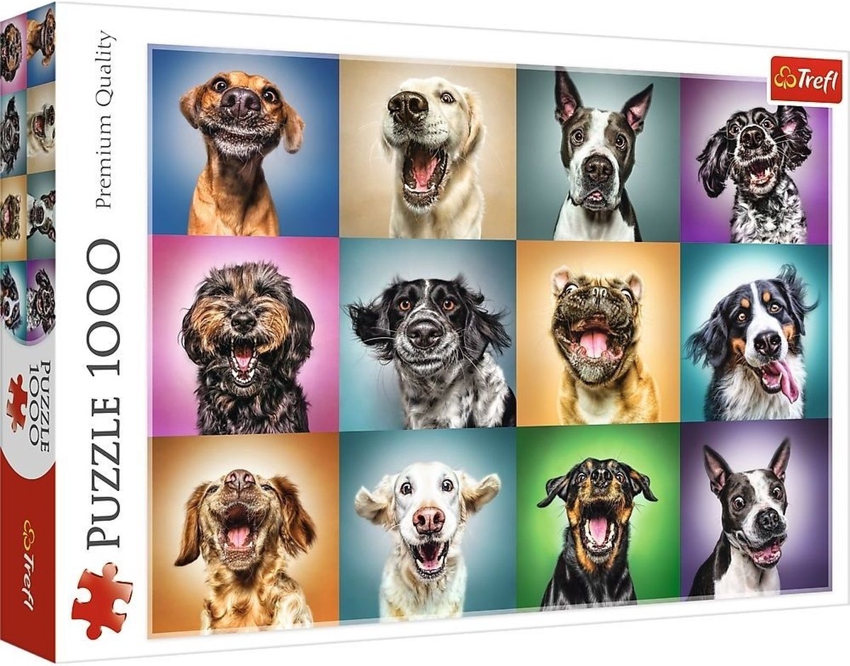 Puzzle divertente del cane Trefl - 1000 pezzi