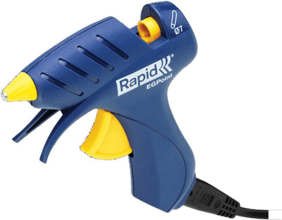 Rapid egpoint - pistola de pegamento pequeña - inalámbrica - con soporte - d7mm - azul