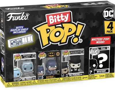 Funko bitty-pop! - Mr. Freeze, Batman, il Pinguino Misterioso Pop! da DC Batman