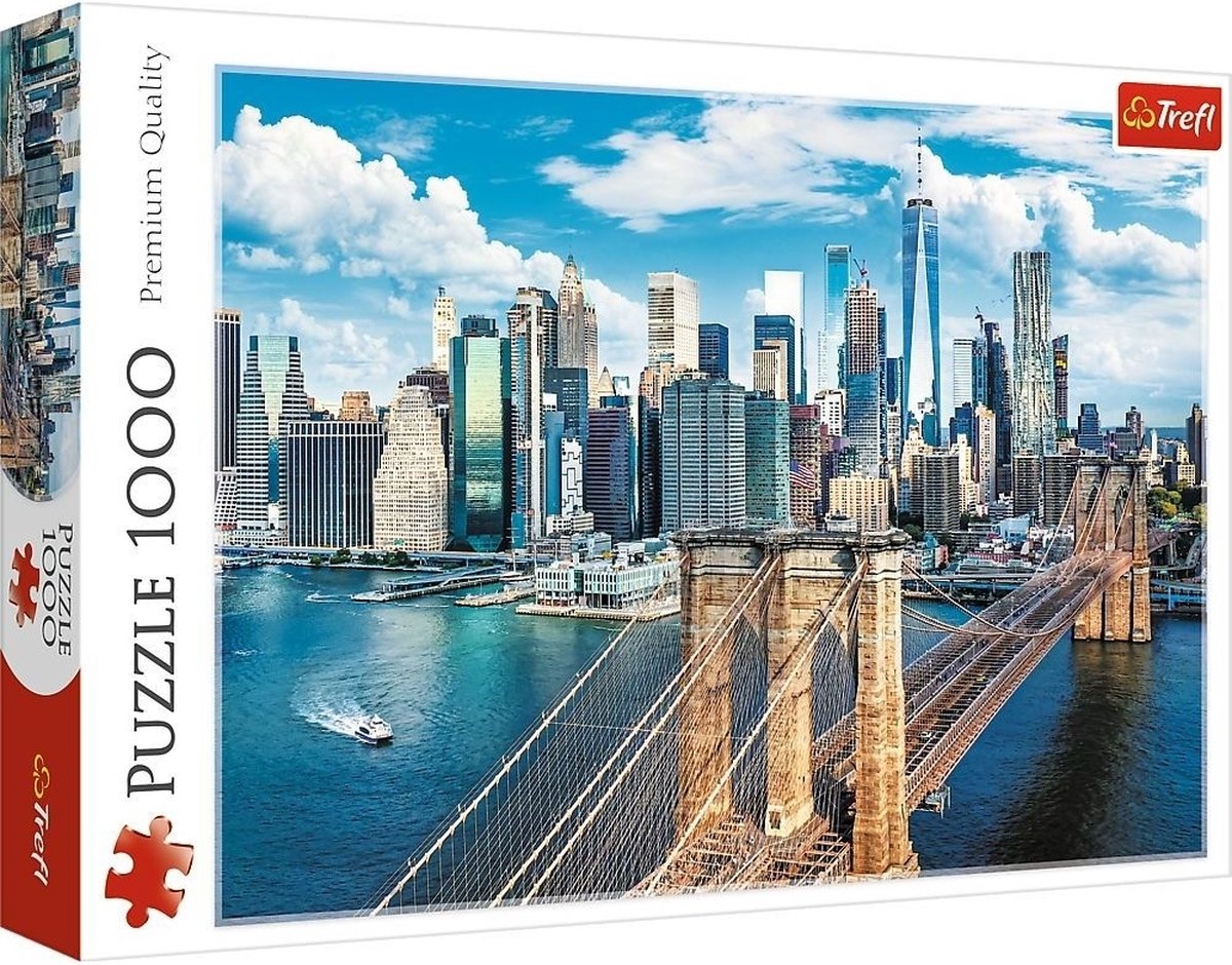 Puzzle Trefl del ponte di Brooklyn - 1000 pezzi