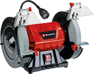 Amoladora de banco eléctrica Einhell tc-bg 200 l - 400 w - 2.980 t min - ø200x32x25 mm - incl. 2x piedra de amolar (1x k36, 1x k60)