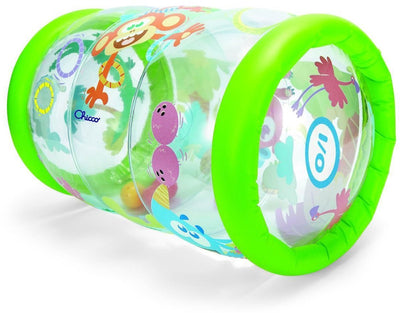 Rullo musicale Chicco Jungle - giocattolo gonfiabile - stimola la motricità del gattonare - con palline sonore (6m+)