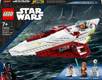 Lego Lego Star Wars 75333 The Jedi Starfighter Obi-Wan Kenobi