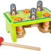 Small foot - houten hamerbank mollen