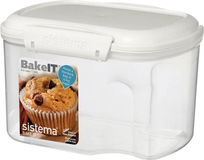 Sistema klip it storage box for baking supplies - size s - 17.5 x 13 x 11.7 cm