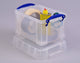 Caja de CD caja realmente útil tapa de plástico 245x180x160mm