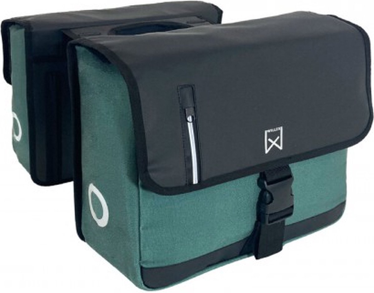 Wilex Wilex Bicchicle Bags Business 30 L tela verde e nero
