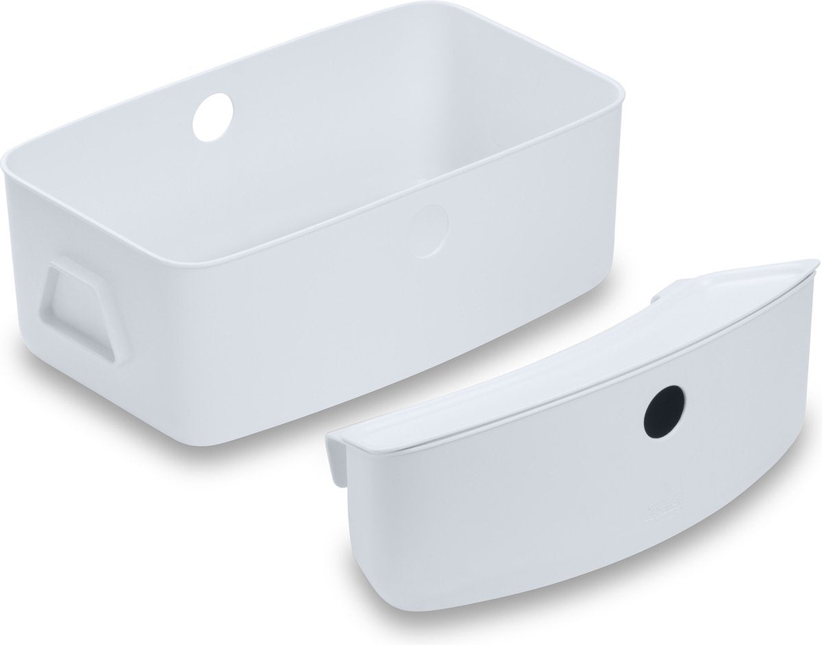 Hauck alpha box set - set organizer per seggiolone - bianco