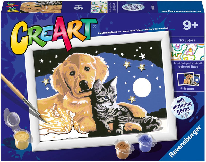Ravvensburger Creart Painting on Number Star -Spection Sweetness