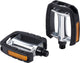 Bbb cycling steadyrest 2.0 fietspedalen - antislip - stadsfiets e-bike - aluminium - trappers fiets met reflectoren - flat pedals - bpd-45b