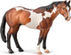 Figurina Collecta - stallone appaloosa baia - 1:20 - cavalli - dipinto a mano - miniatura