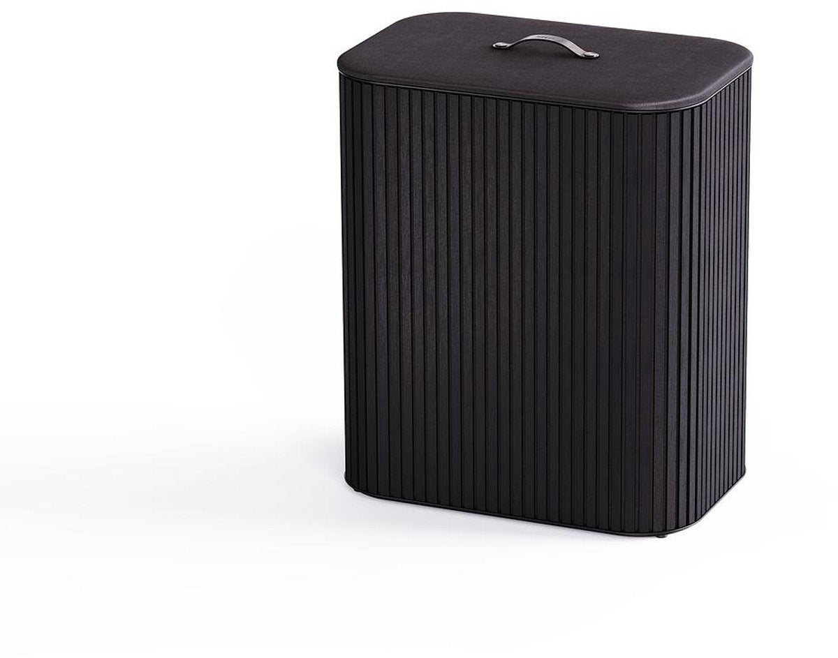 Joseph joseph tota luxe 90l wasmand zwart, 2 compartimenten
