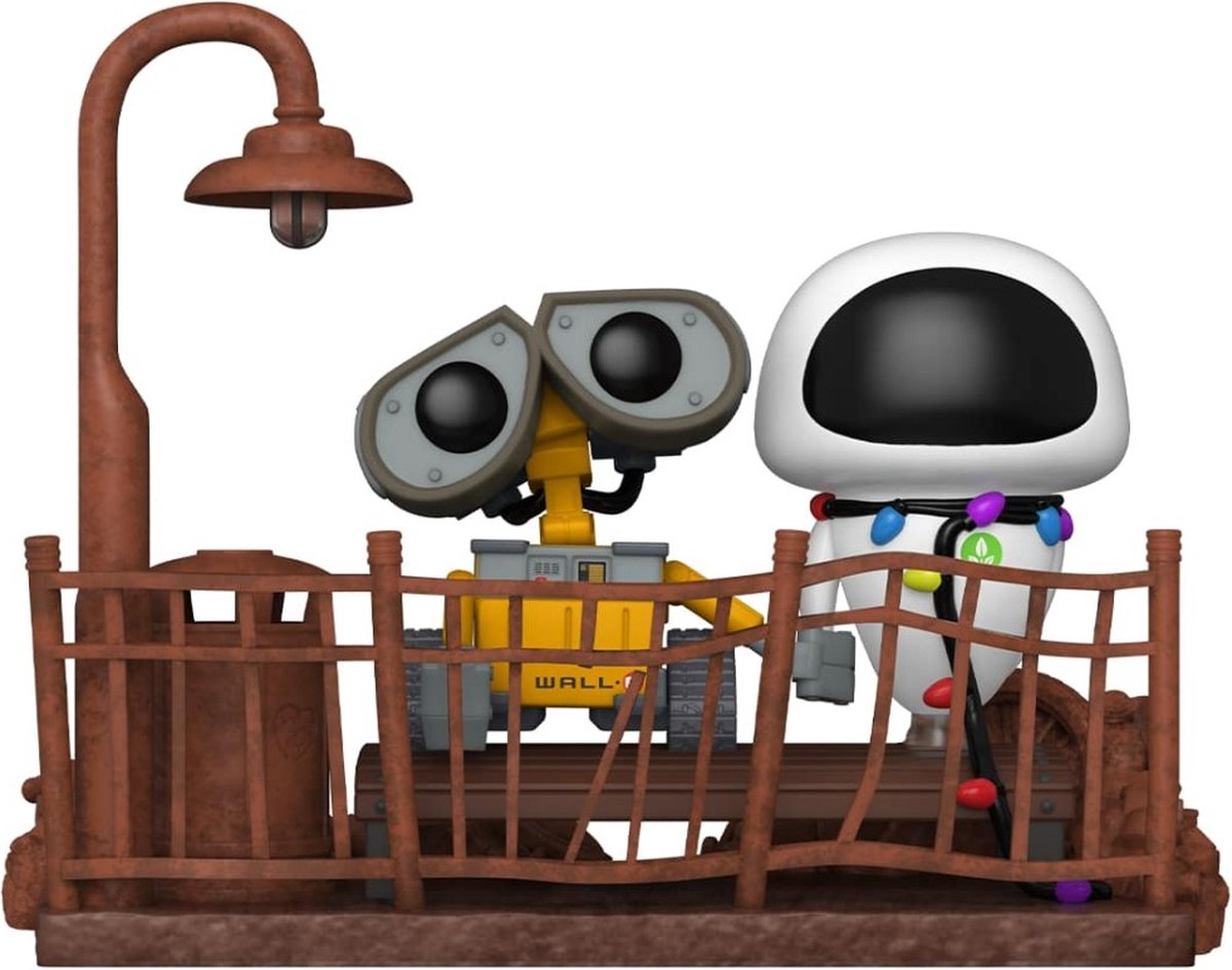 Wall-e ed eve (pop! moment) figura in vinile 1119 unisex funko movie moments - neutro - standard