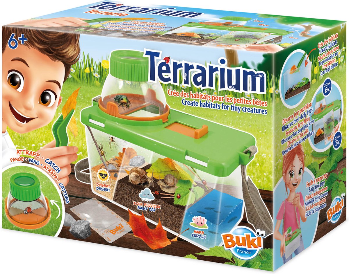 Buki france buki - terrario - fisica - giocattoli educativi