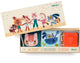 Lilliputiens - 3 libros sensoriales para bebés - 3 cuentos de jardín