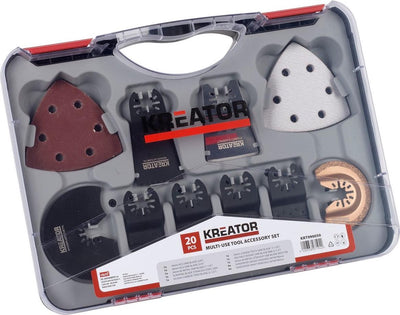 Set di accessori Kreator krt990050 multiutensile - oscillante -20 accessori