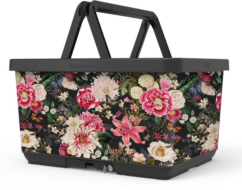 Basky Bicycle Basket 2.0 Fur Bouquet