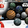 Ravensburger 3d Puzzle Star Wars Planet of the Galaxy, 531st.