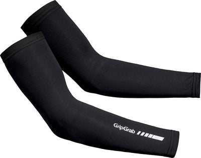 Gripgrab - upf 50+ uv protect arm sleeves zomer fiets armstukken uv bescherming - zwart - unisex - maat l